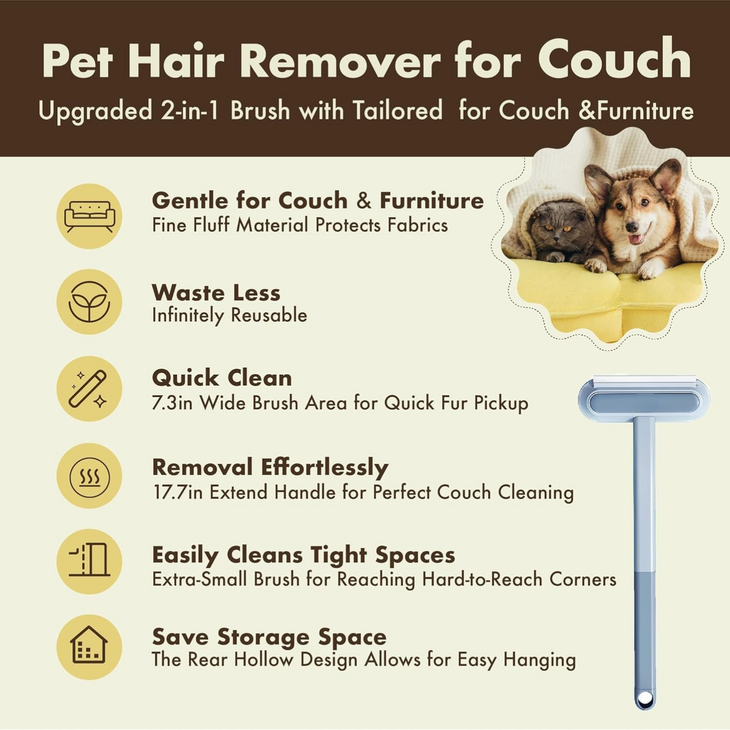 3 in 1 Pet Hair Remover™