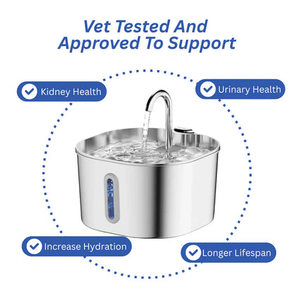 Keep your cat hydrated and calm urinary flare-ups with Savanti™
